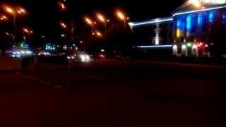Тест камеры ThL W200. Видео (ночь)