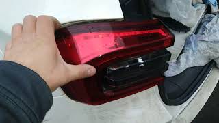 Задний фонарь CHERY TIGGO 4 - снимаем, изучаем. Часть 1.