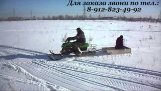 Полипропиленовые сани для снегохода. Пропиленовые сани и снегоход Dingo