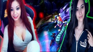 Best Of Girl Pentakills Streamer Moments - MaryMaybe | Sanguiphilia | lilchiipmunk