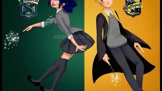 Фанфик Леди Баг и Кот Нуар"История в Хогвартс" День перед балом"