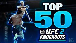 EA SPORTS UFC 2 - TOP 50 UFC 2 KNOCKOUTS - Community KO Video ep. 7