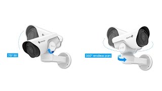 Milesight H.265 Mini PTZ Bullet Network Camera