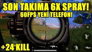 YENİ TELEFON İLE İLK OYUN! 60 FPS TELEFON HARİKA! PUBG Mobile