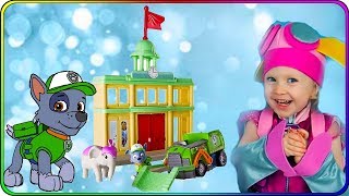 Тома и Игрушки Щенячий Патруль. Роки спасает цирк и слоненка. Бухта приключений. Часть 4