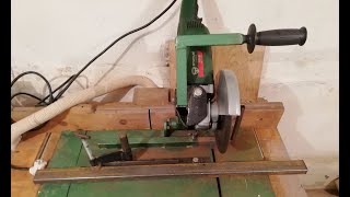 DIY- КРУТАЯ СТОЙКА ДЛЯ БОЛГАРКИ ОТ ЭТОЙ САМОДЕЛКИ ВСЕ В ШОКЕ / Homemade Angle Grinder Stand
