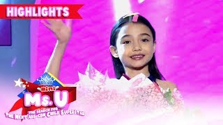 Maya Simpson wins as the Mini Miss U of the Day | It's Showtime Mini Miss U