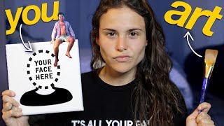 MAKING ART WITH YOUR FACE (yes YOU)  | AYYDUBS