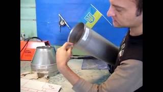 Труба из 321 - ой нержавеющей стали толщиной 0.8 мм.