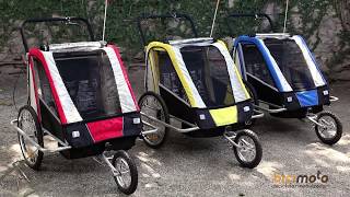 Bike Trailer para Bicicletas até duas crianças e bebês da Bicimoto