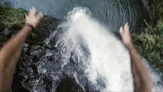 TERRIFYING WATERFALL JUMP | First Descent