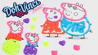 Peppa Pig Play-Doh DohVinci Art Studio Design Peppa Pig with Play Doh Vinci Dibujar con Plastilina