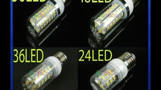 Как разобраться в китайских ваттах. China Led светодиодные лампы - китайские ватты . 02
