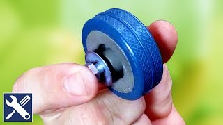 ✅ Лучшая идея и простая самоделка для ремонта мебели: как заменить колесо мебельное / Мелкий ремонт