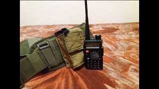 ШЬЕМ ПОДСУМОК ПОД РАЦИЮ Baofeng uv-5r своими руками
