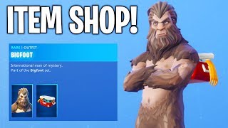 BIGFOOT SKIN...! Fortnite ITEM SHOP! (June 28th 2019)
