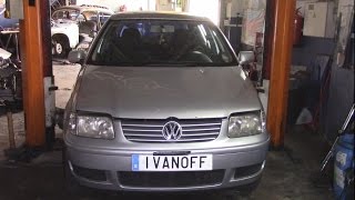 VW Polo 1,4D AMF Замена ГРМ, замена масла, сброс сервисных интервалов