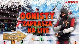 Customy z widzami o nagrody! Chowany/TopModel/LateGame #fortnite #strefy #live #nażywo #custom #fort