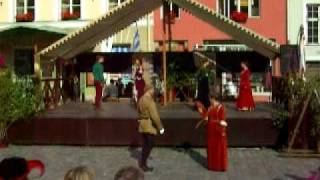 Renaissance Dancing in Tallin, Estonia