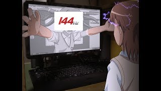 Разгон монитора от 60 до 144 герц Nvidia? (Warface)