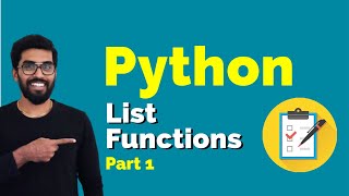 Python : List clear() , remove()  and pop()  (list Part 3 )
