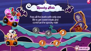 Candy Crush Saga Spooky Ride Level 1 - 5   |  Completed Level 1 & 2