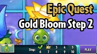 Plants vs Zombies 2 - Epic Quest: Rescue the Gold Bloom - Step 2