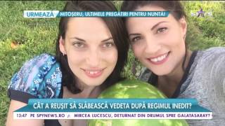 Cum arată Ioana Ginghină după cura de şapte zile cu pepene?
