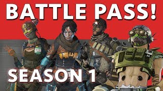 Apex Legends Battle Pass Season 1 Octane and MORE! The Wild Frontier!