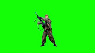 Футаж. Военные.Green Screen - Chroma Key ( За ВДВ)  Green Screen