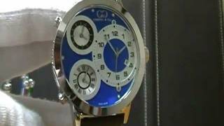 Curtis & Co Big Time World 50mm 3 time zone watch video from About Time Watch Company