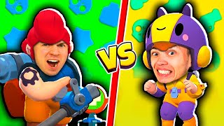 ВЫБИЛ ЭПИЧЕСКОГО БРАВЛЕРА В BRAWL STARS! ПЕРВАЯ ИГРА С НУБОМ ВЛАДУСОМ В БРАВЛ СТАРС НУБ И ПРО
