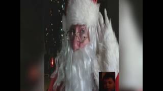 Максу звонит Дед Мороз.Max calls Santa Claus.