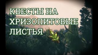 Black Desert - все квесты Камасильвии на хризолитовые листья/Kamasylvia daily quest.