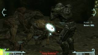 Fallout New Vegas - Dead Wind Cavern - One on One with Legendary Deathclaw