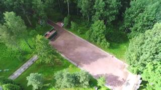 Синявинские высоты. Вид сверху. Flight over WW2 battlefield.  DJI PHANTOM 4 PRO