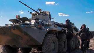 Учение с военнослужащими ЦВО в Челябинской области