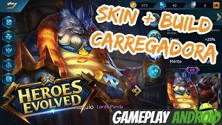 EUSTÁQUIO (LORDE PANDA) SKIN + BUILD CARREGADORA - Heroes Evolved