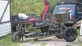 Проект "Паранормал" или трайк из скутера своими руками.Часть 1
