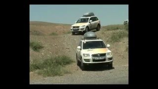 Путешествие по Средней Азии на Volkswagen Touareg