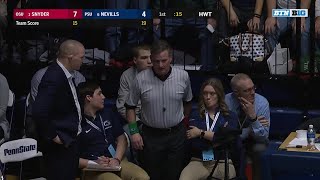 Big Ten Wrestling: Heavyweight - Ohio State's Kyle Snyder vs. Penn State's Nick Nevills
