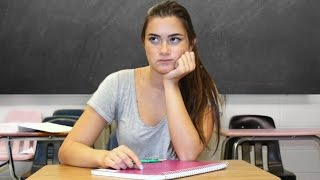 What Girls Think About During School