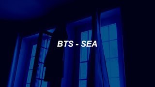BTS (방탄소년단) '바다 (Sea)' Easy Lyrics