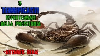 5 TERRIFICANTI INVERTEBRATI della Preistoria