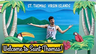 Stepping Foot on Saint Thomas?! Plus Animation Dinner! Disney Cruise VLOG Day 5