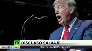 Trump llama "animales" a los migrantes y México se pronuncia