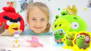 Игры Энгри Бердз. Видео для детей
