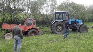 Bидео про #трактора в #грязи