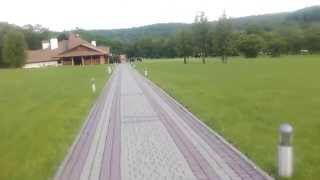 Truskavets. The hotel Rixos-Prykarpattya Resort. Трускавец. Территория отеля Rixos-Прикарпатьеt