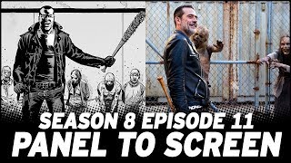 The Walking Dead Season 8, Episode 11 - Show vs. Comic!